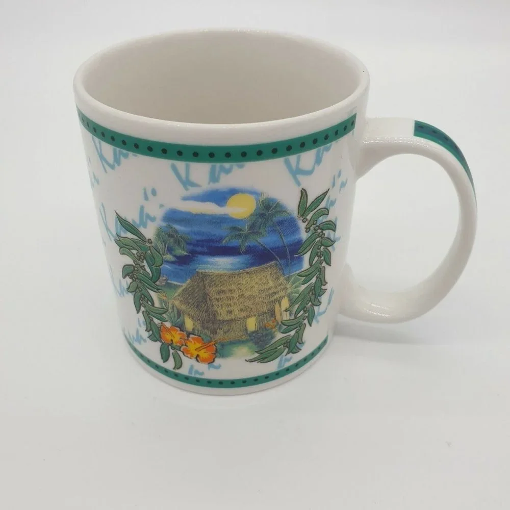 Hilo Hattie Coffee Tea Mug Kauai Souvenir Mug 8oz Hawaii Travel 2002 Collector - Picture 9 of 12